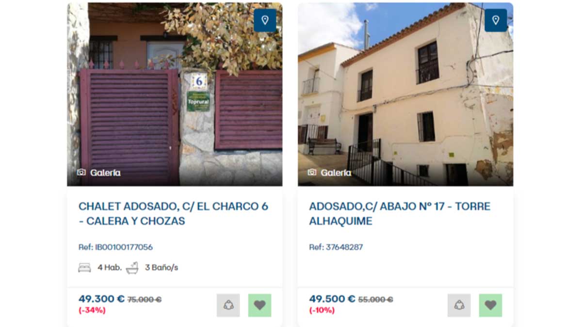 Viviendas por 49.000 euros