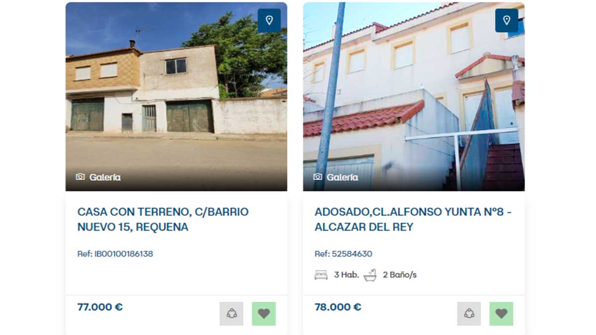 Viviendas por 78.000 euros