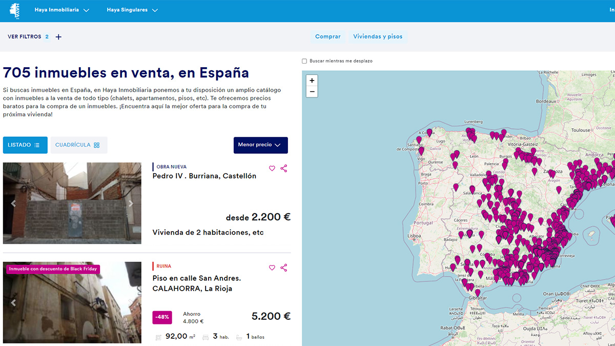 Pisos más baratos en Caixabank