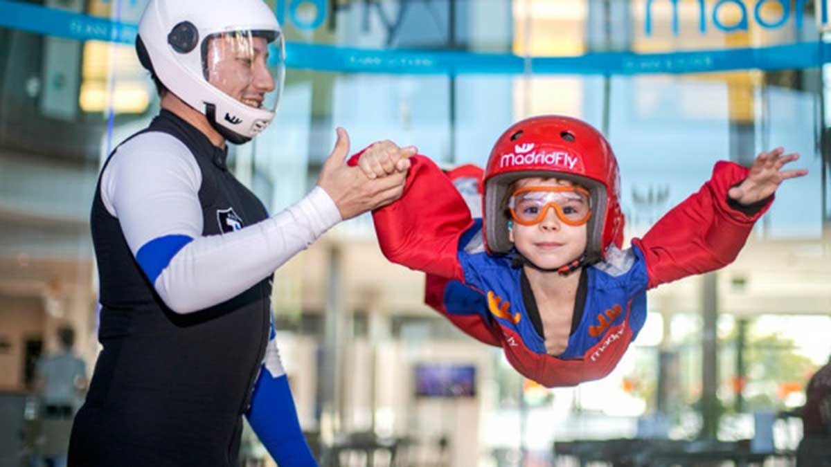 Vuelo Madrid Fly con niños