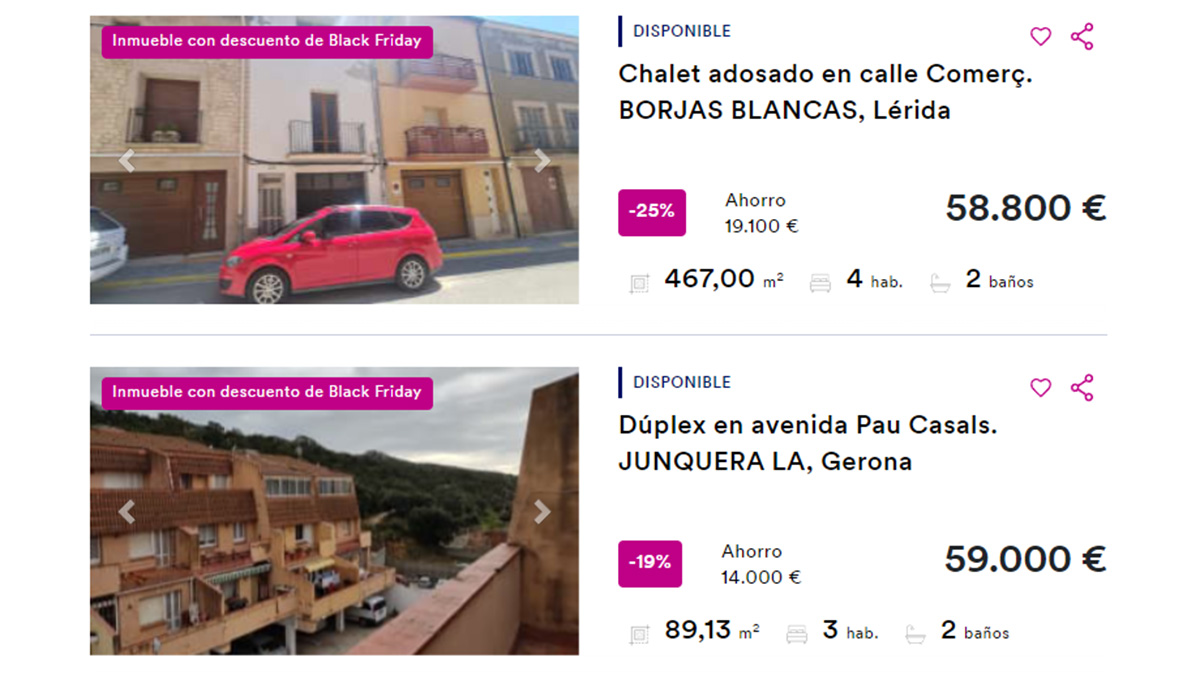 Pisos por menos de 60.000 euros