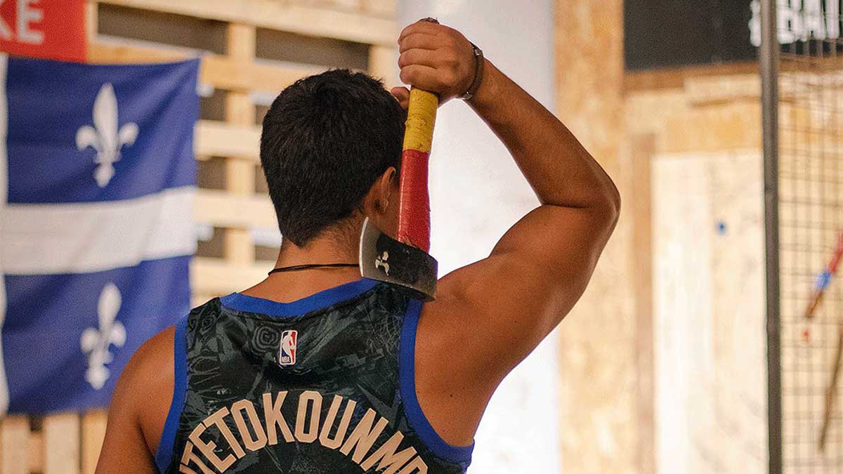 Tiro del hacha individual