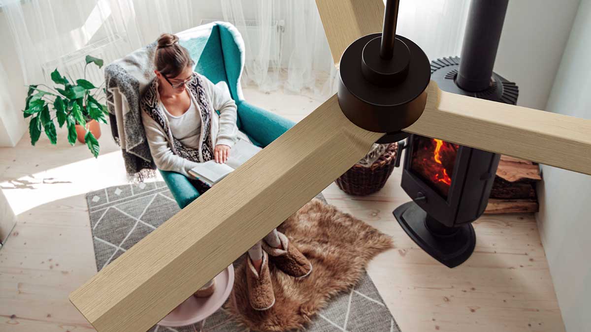 Por qué los ventiladores de invierno ayudan a ahorrar calefacción