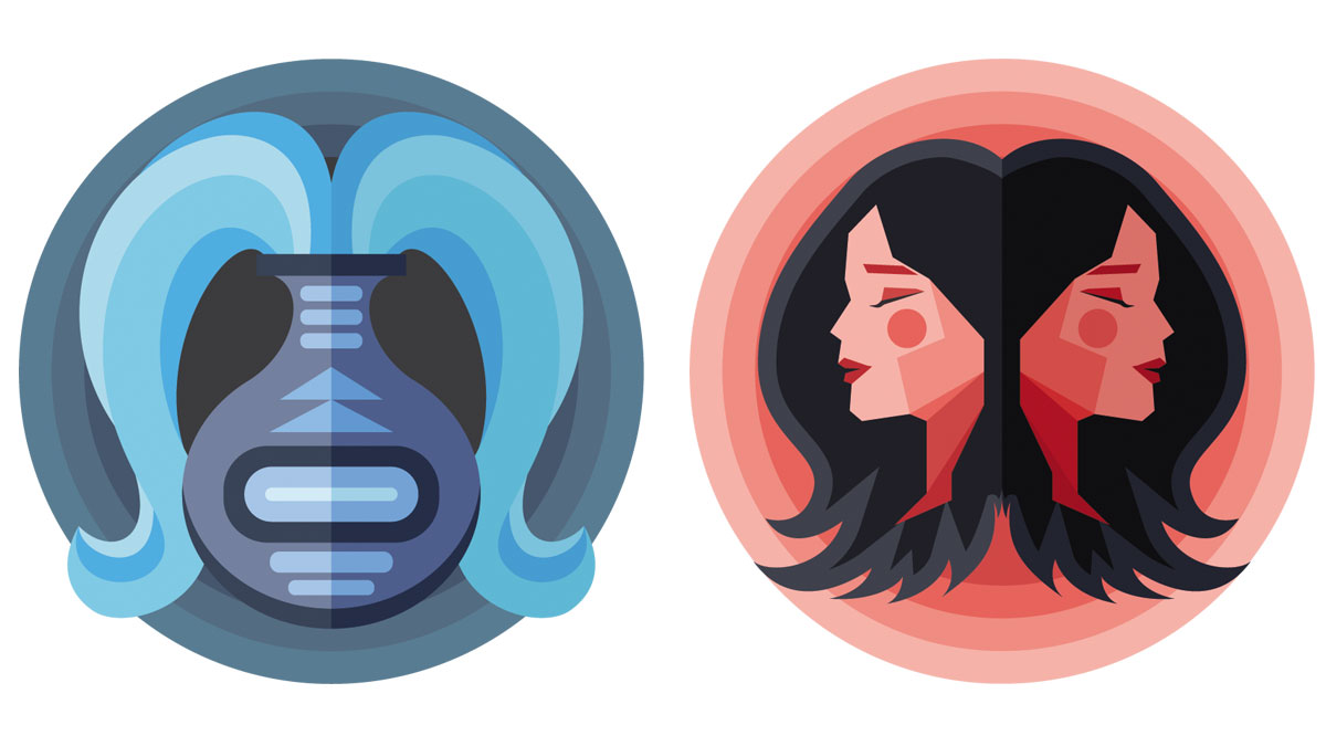 Compatibilidad de Acuario y Géminis