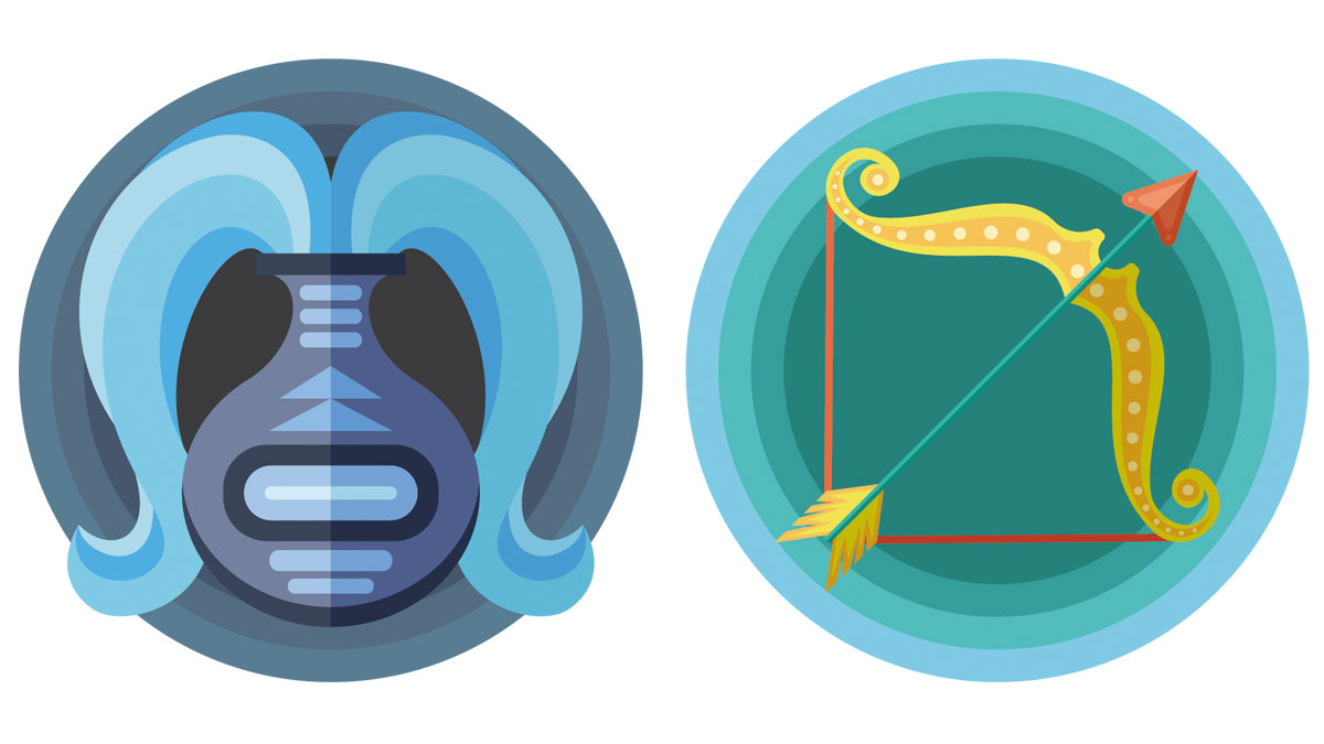 Compatibilidad de Acuario y Sagitario