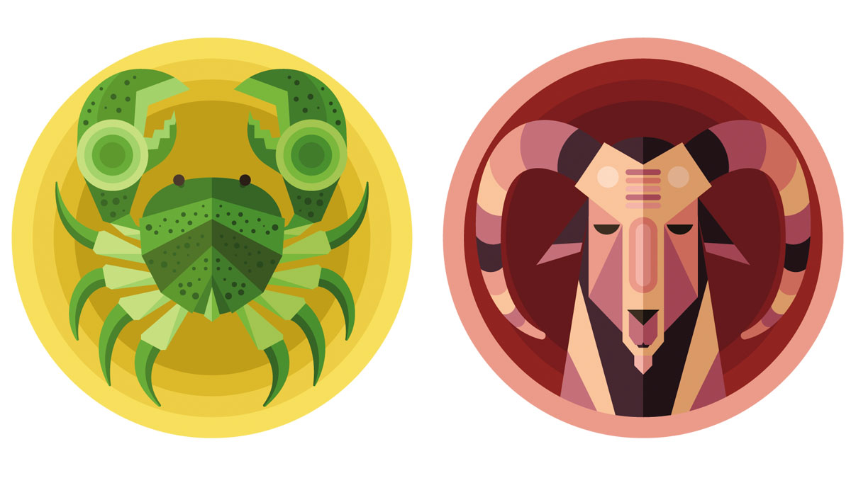 Compatibilidad de Cáncer y Aries