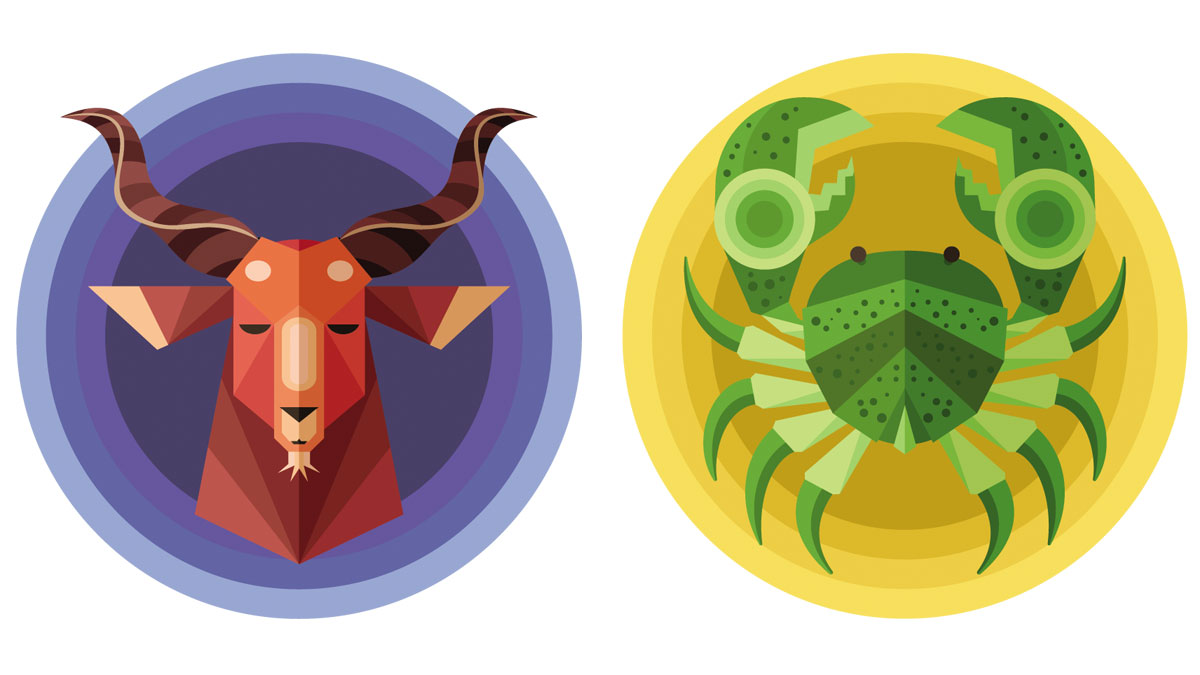 Compatibilidad de Capricornio y Cáncer