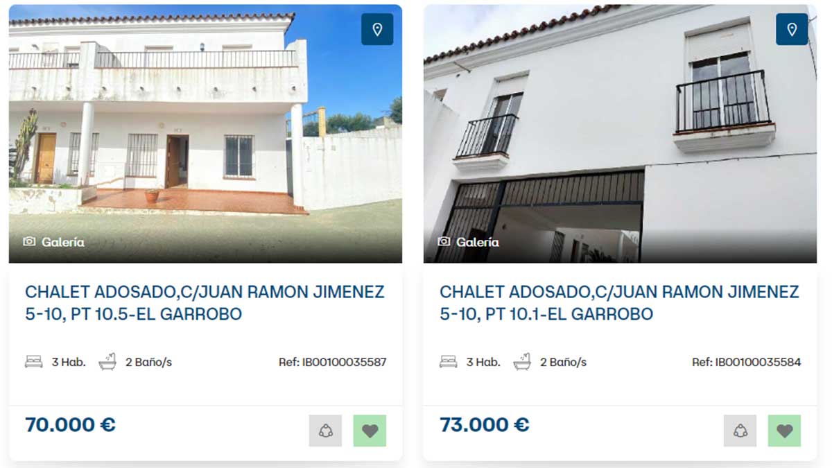 Viviendas por 70.000 euros