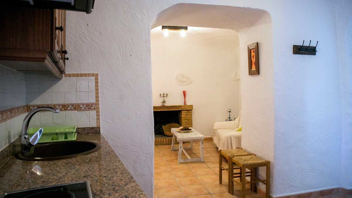 Salón casa cueva