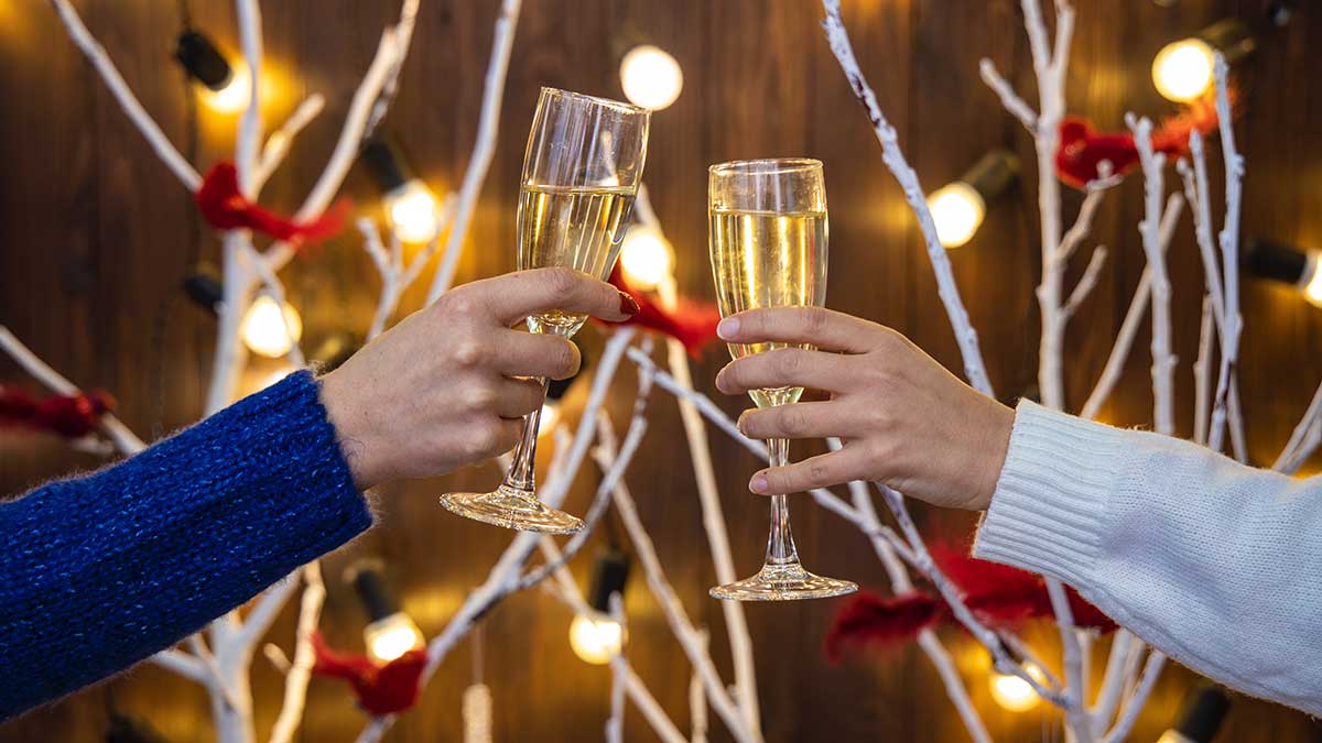 Los beneficios del champán