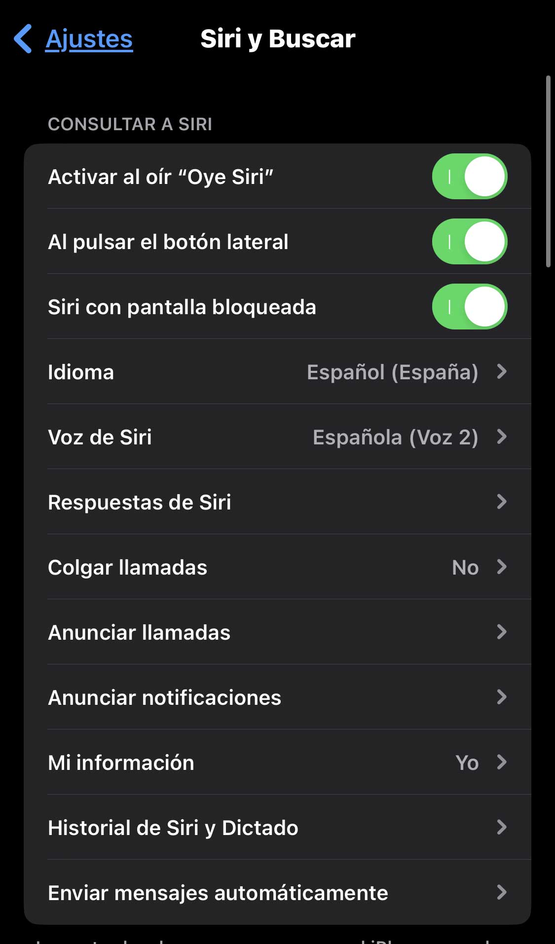 Desactivar el asistente de voz