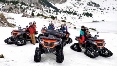 Las mejores excursiones con motos de nieve