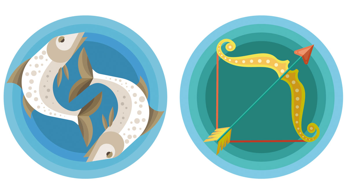 Compatibilidad de Piscis y Sagitario