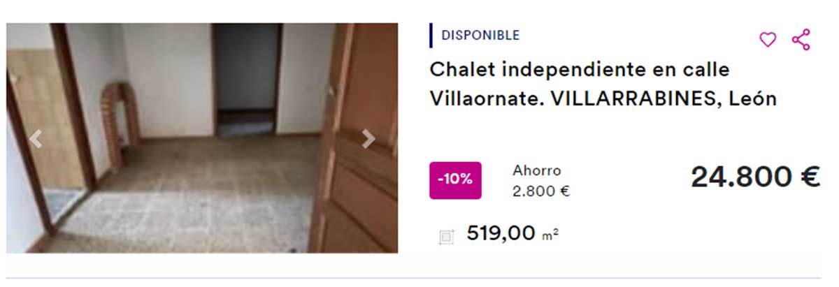 Pisos en venta por 24.000 euros