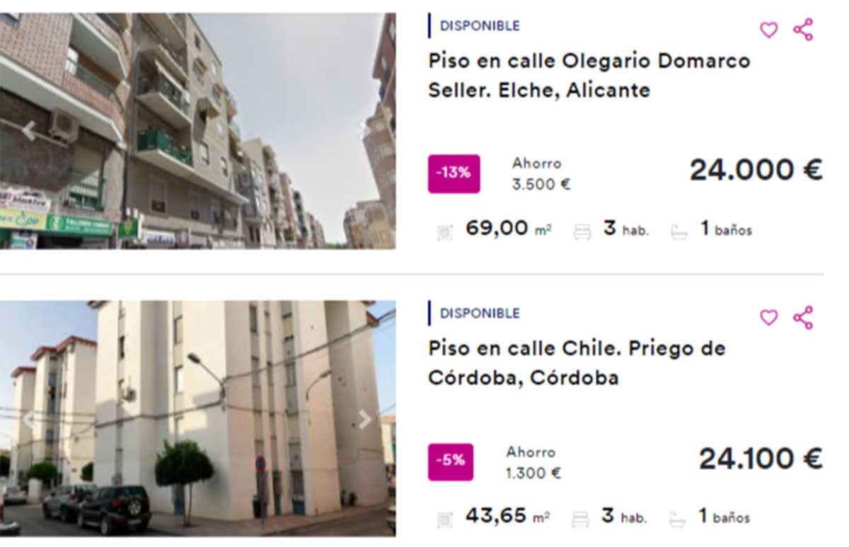 Vivienda por 24.000 euros