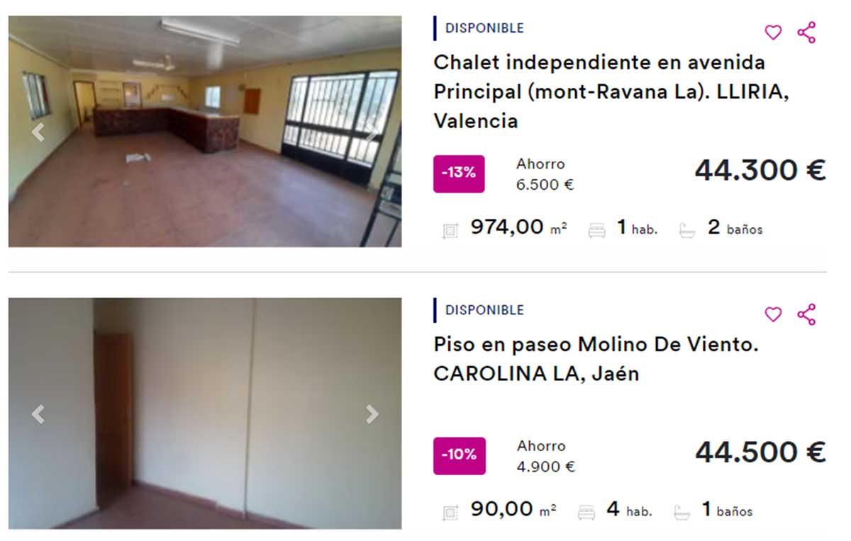 Piso por 44.00 euros en venta