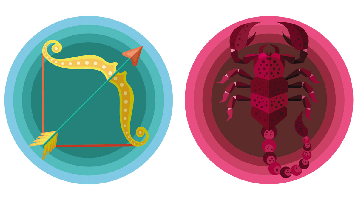 Compatibilidad de Sagitario y Escorpio