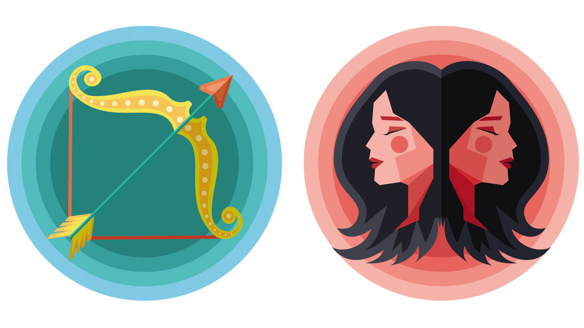 Compatibilidad de Sagitario y Géminis