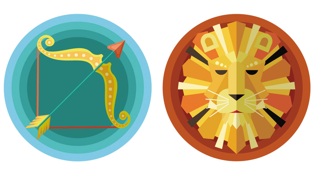 Compatibilidad de Sagitario y Leo