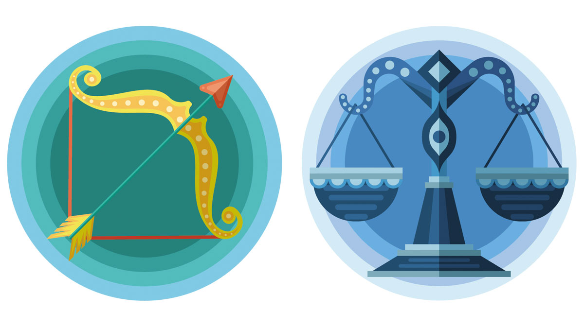 Compatibilidad de Sagitario y Libra