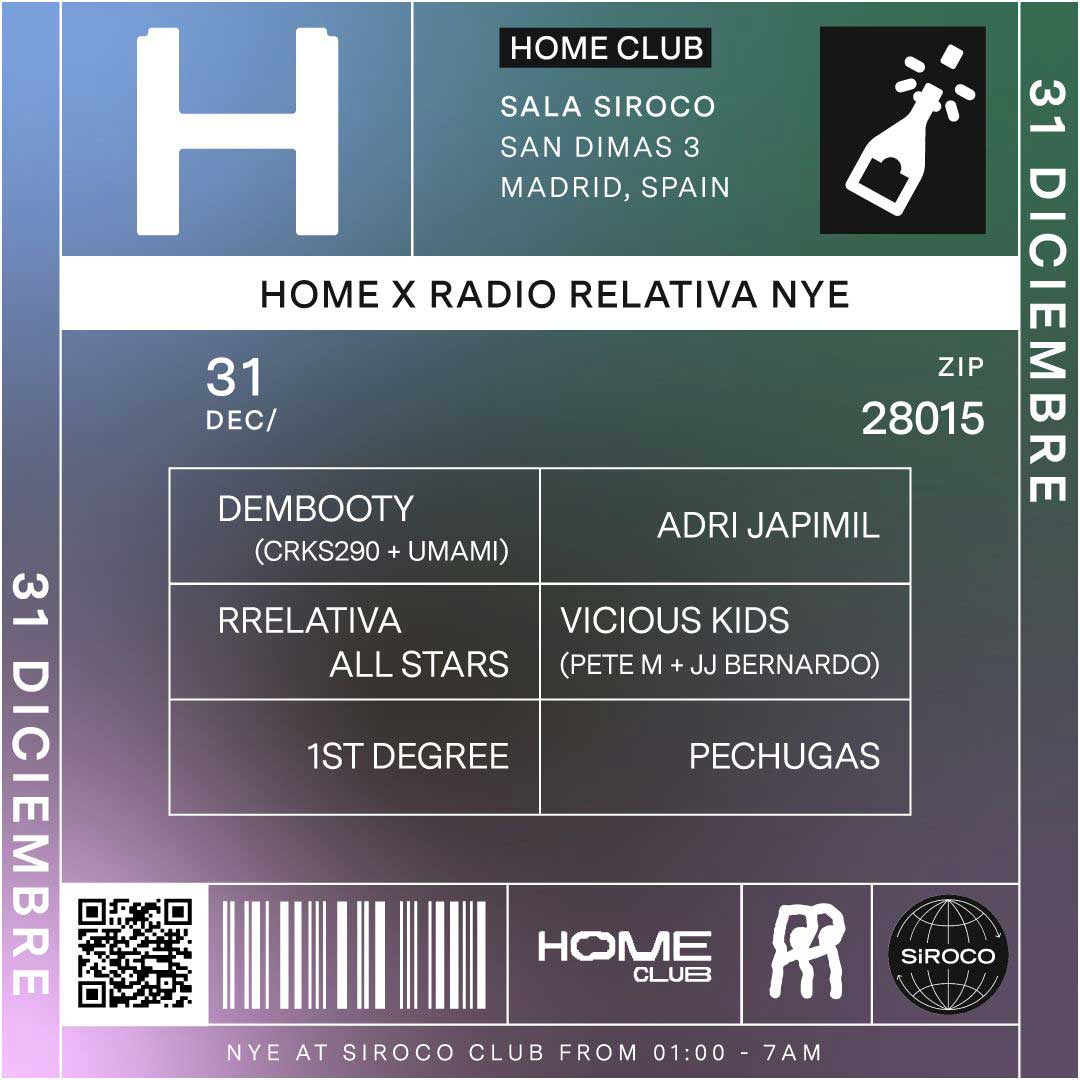 Cartel nochevieja Siroco