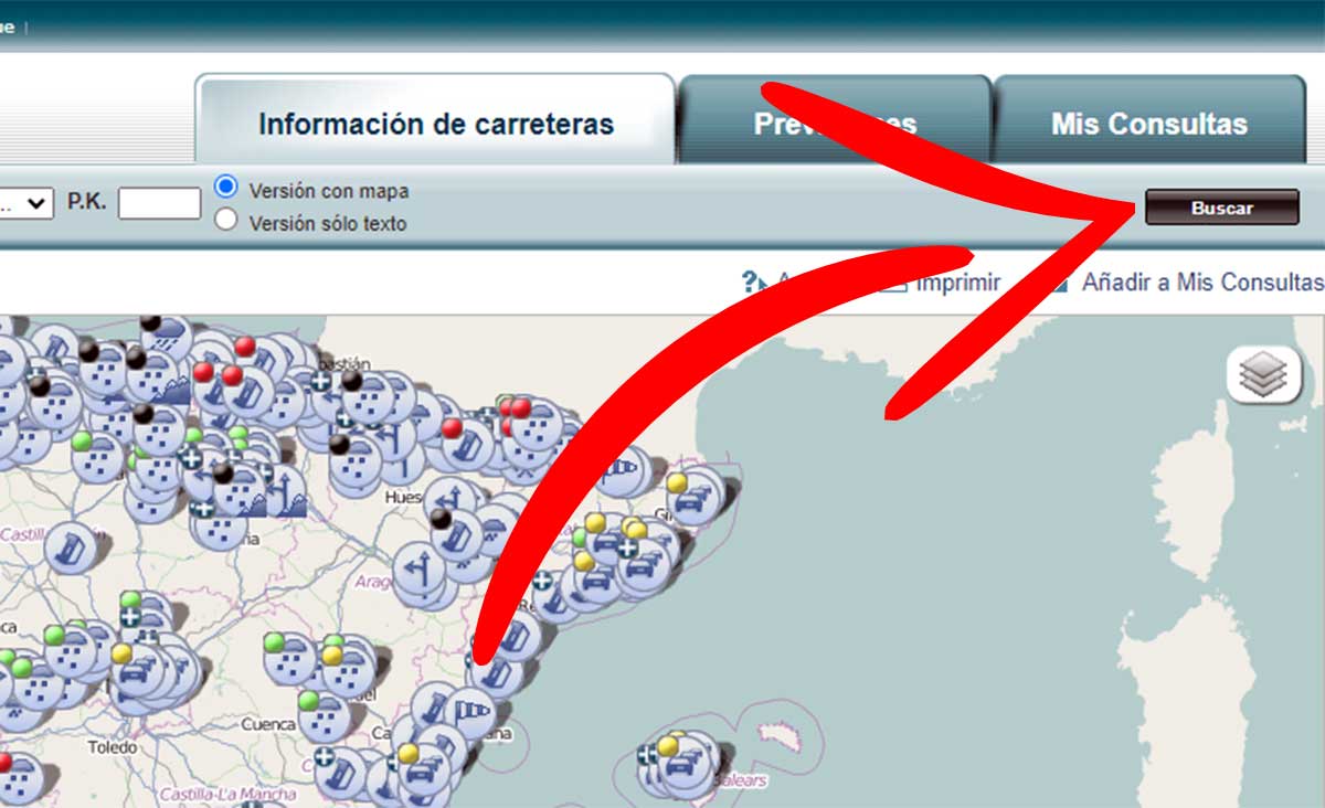 Cómo consultar el estado de las carreteras en la DGT para saber si ...