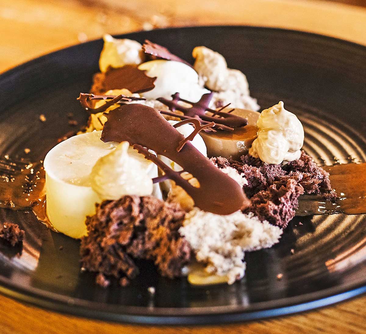 Postres de chocolate