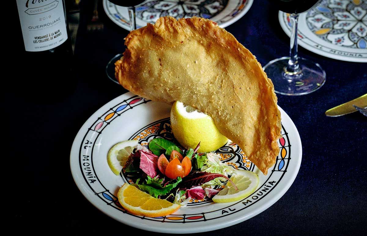 Entrante de hojaldre