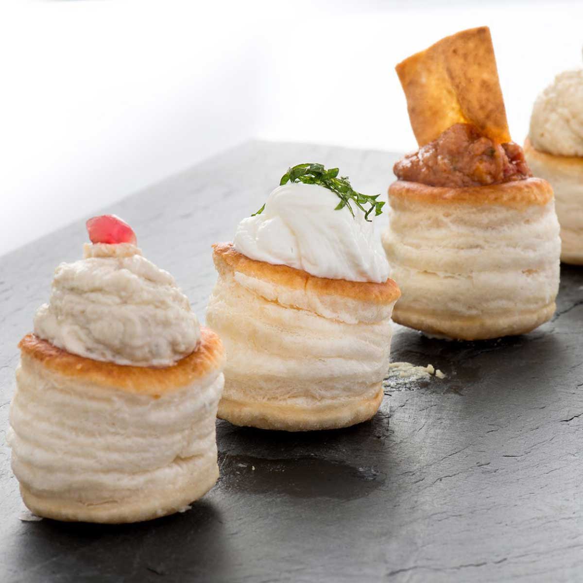 Aperitivos de hojaldre