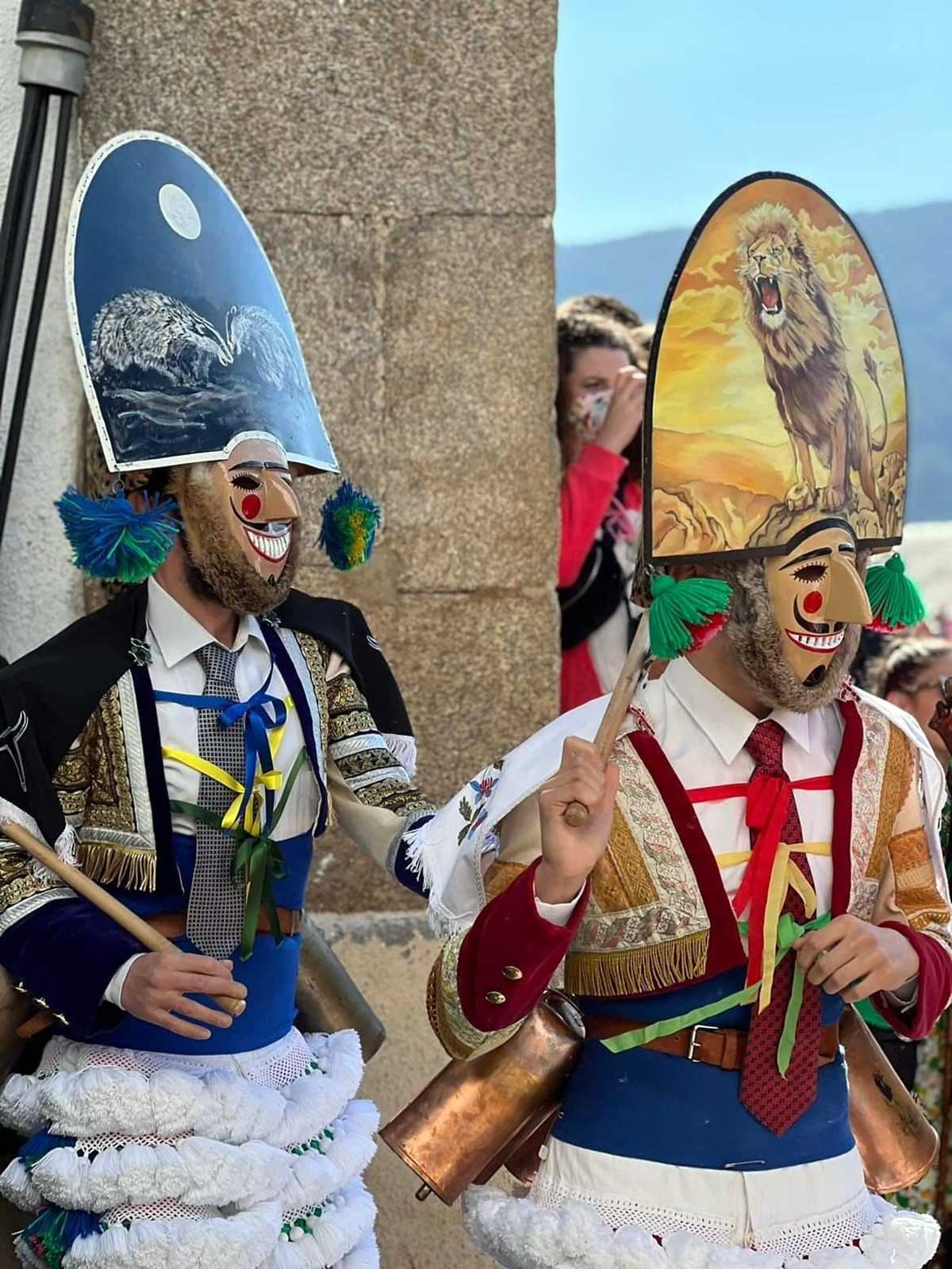 Máscaras típicas del carnaval de Laza