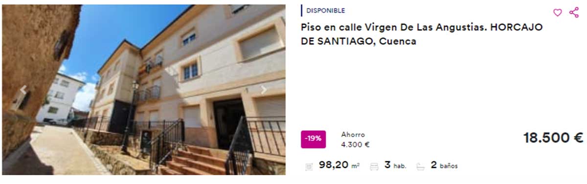 Vivienda a la venta por 18.000 euros