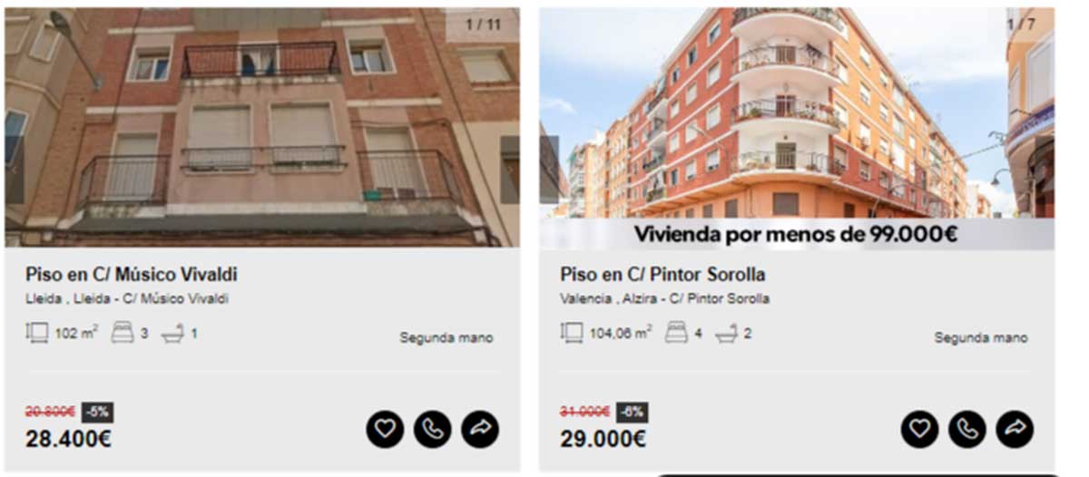 Vivienda en venta por 29.000 euros