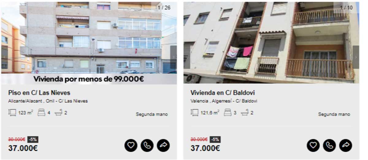 Vivienda a la venta por 37.000 euros