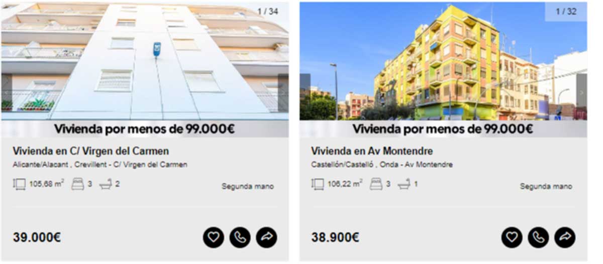 Piso en venta por 39.000 euros 