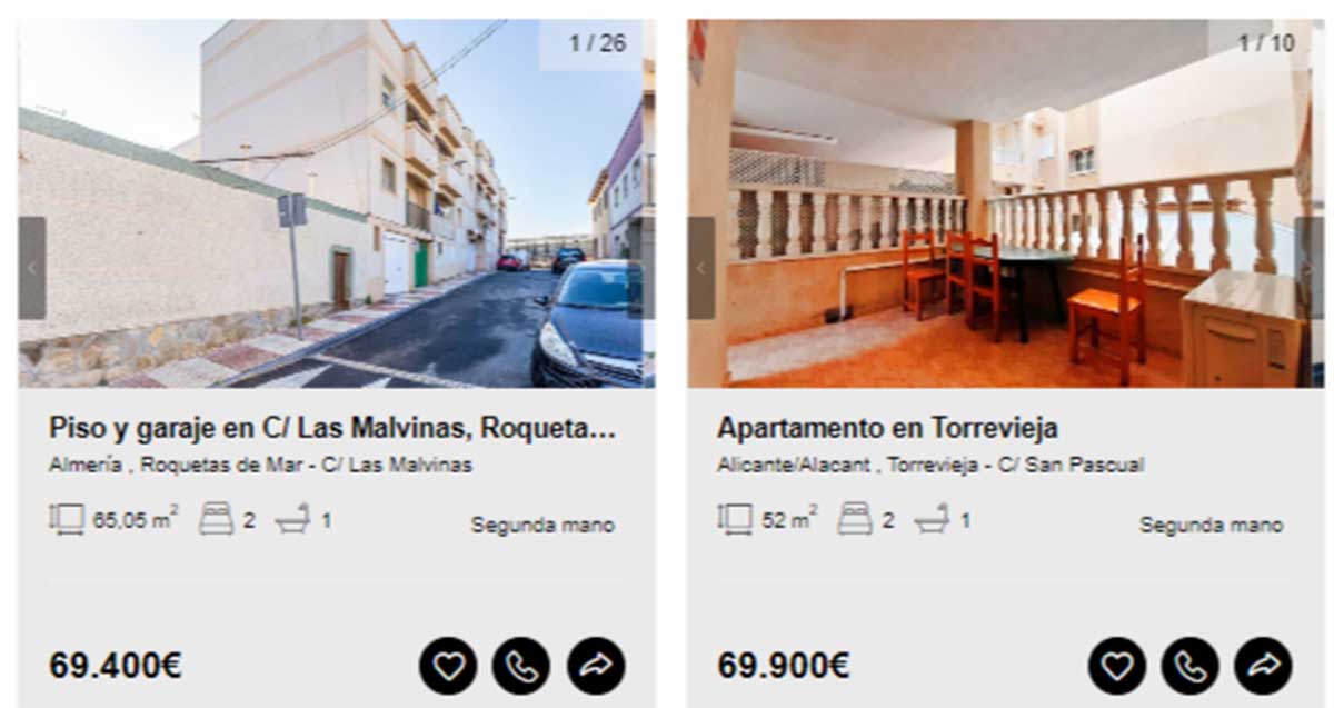 Apartamento en venta por 69.000 euros
