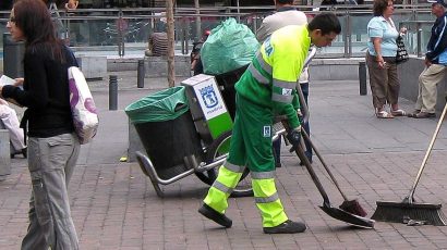 empresas con ofertas de limpieza pública viaria para trabajar como barrendero