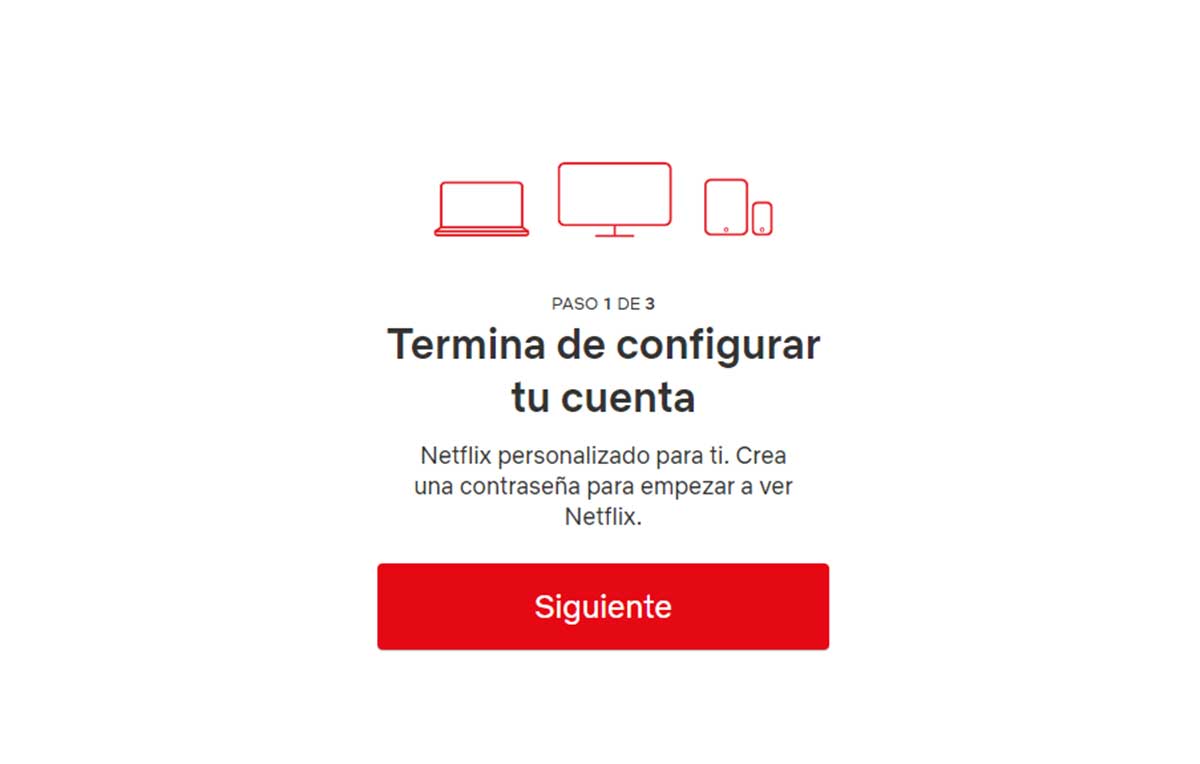 Configuración de la cuenta