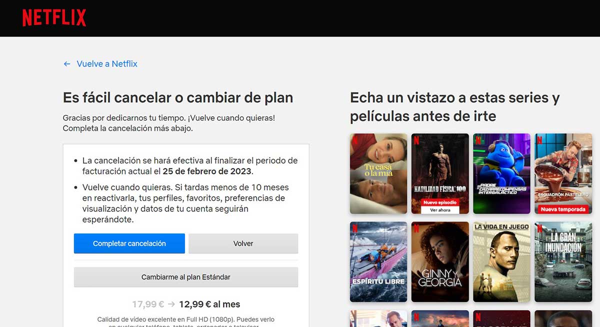 Reactivación de la cuenta