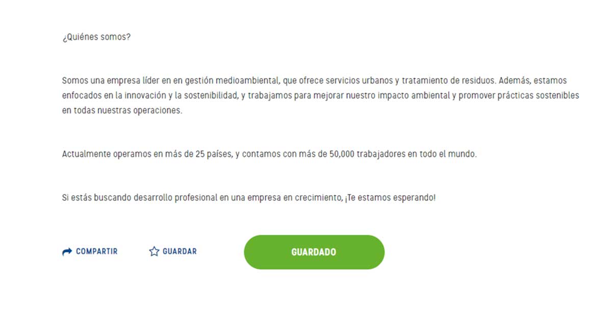 Guardado para registro