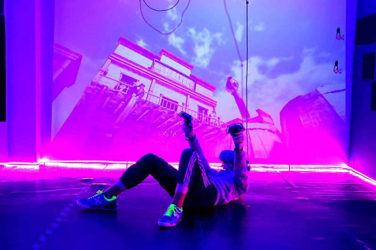 Jugador de VR Maniacos