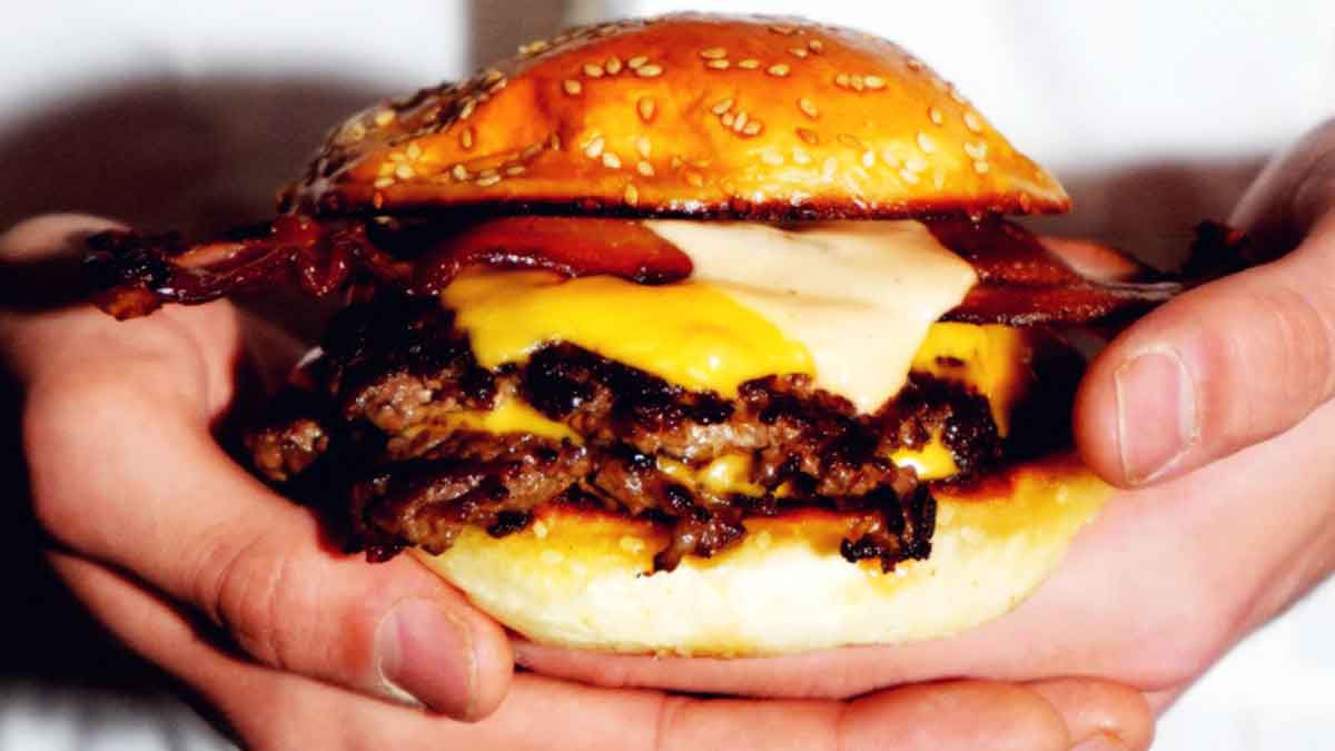 Hamburguesa de Junk Burger.
