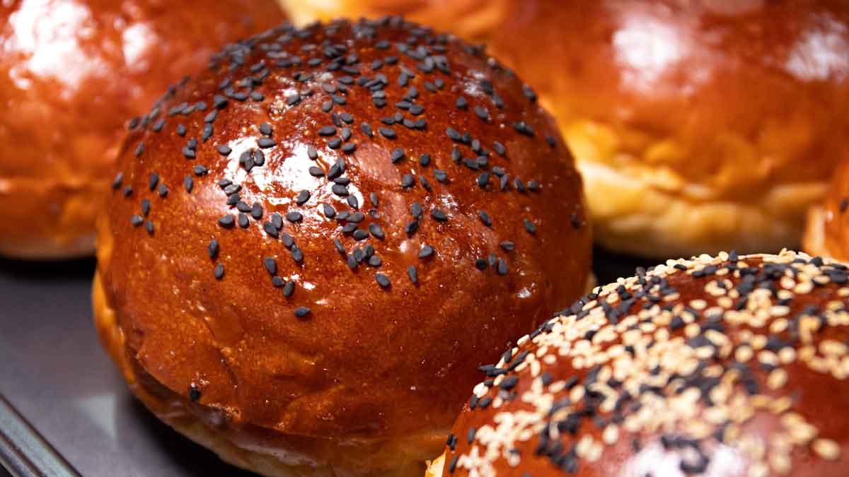 Pan de tipo brioche.