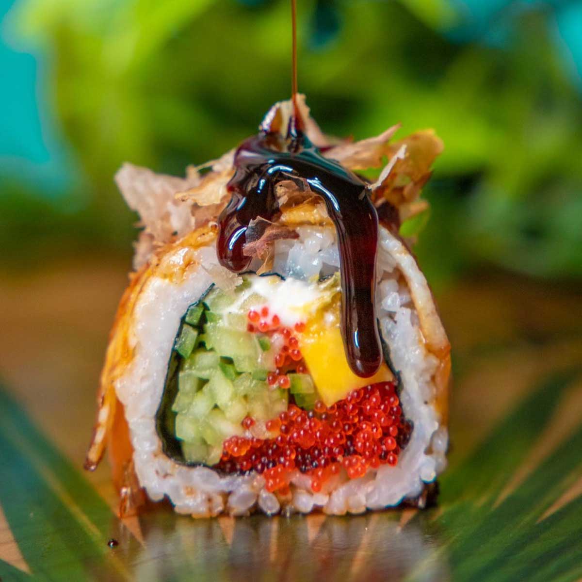 Pieza única de sushi