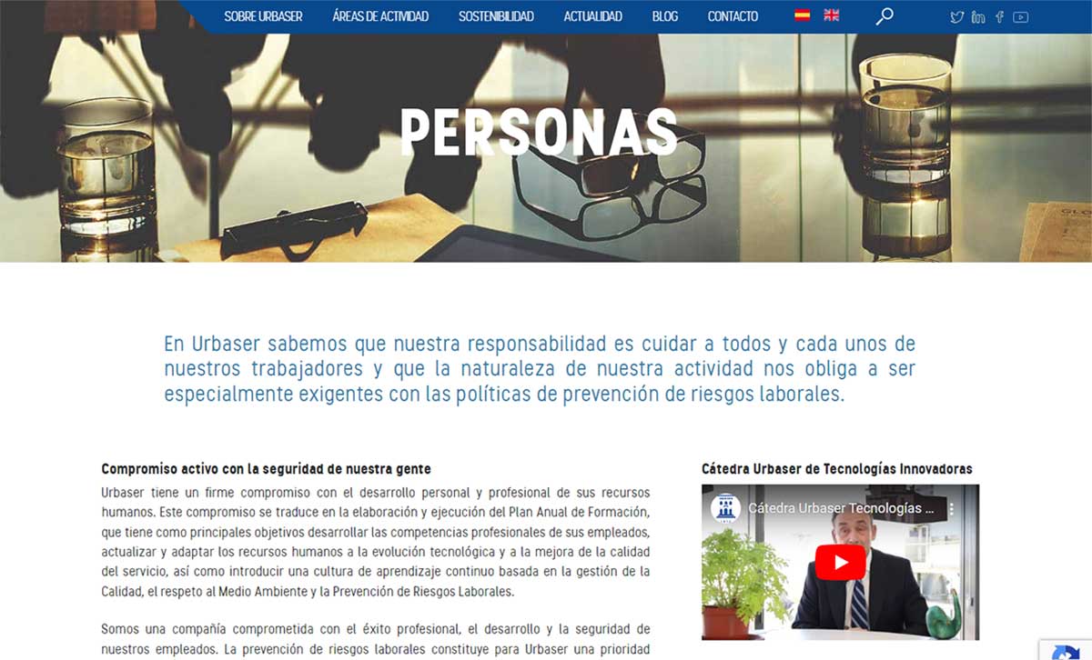 Portal de empleo de Urbaser