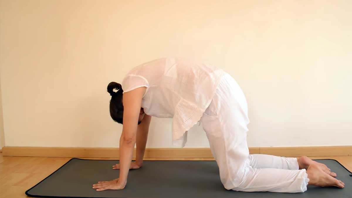 Ejercicio de pilates espalda