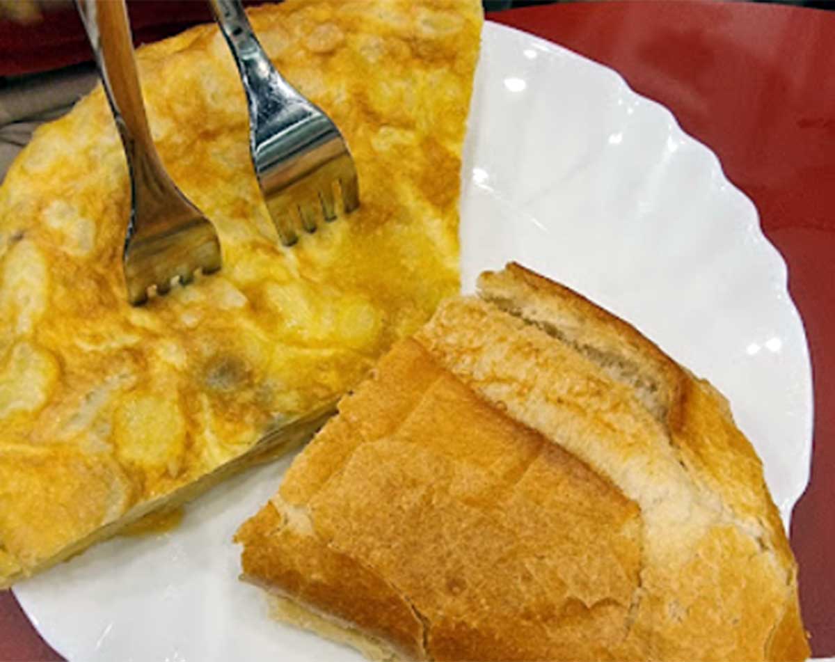 Pincho de tortilla