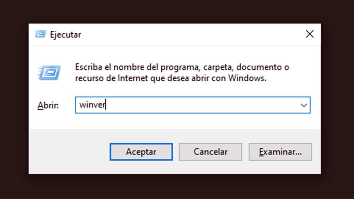 Buscar la versión de Windows en el ordenador