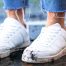 Cómo limpiar las zapatillas blancas sin estropearlas