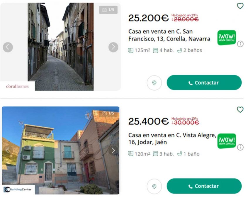 242 casas con patio por menos de 90.000 euros | Casacochecurro