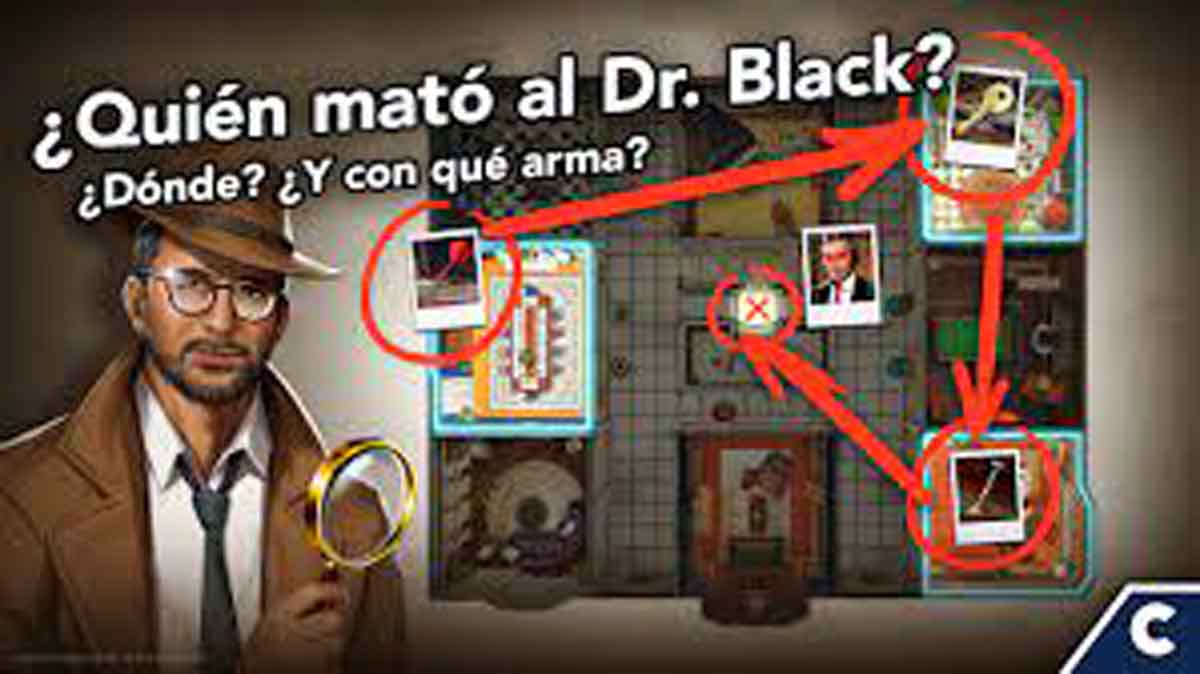 Juego de resolver misterios para móvil.